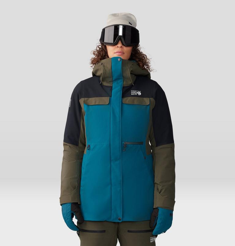 Women's Powder Maven Parka, Color: Jack Pine, image 1