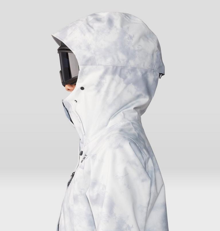 Women's Powder Maven Jacket, Color: Glacial Ice Dye Print, image 5