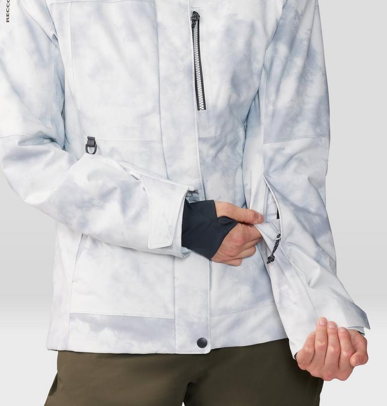 Women's Powder Maven Jacket, Color: Glacial Ice Dye Print, image 9