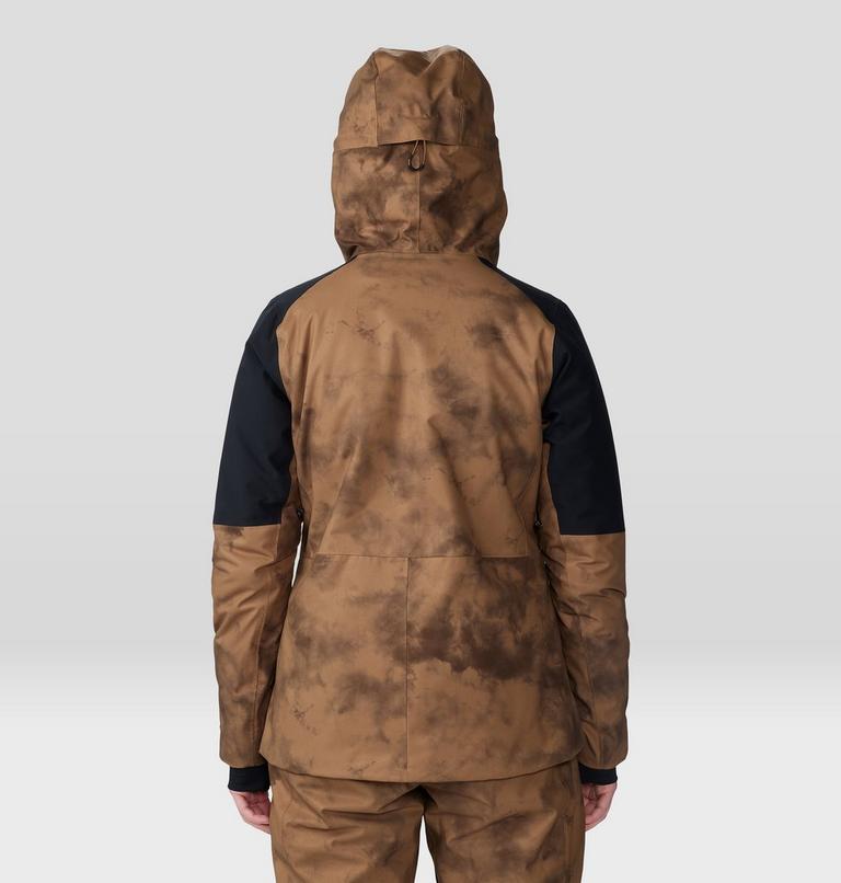 Manteau Powder Maven Femme, Color: Corozo Nut Ice Dye Print, image 2