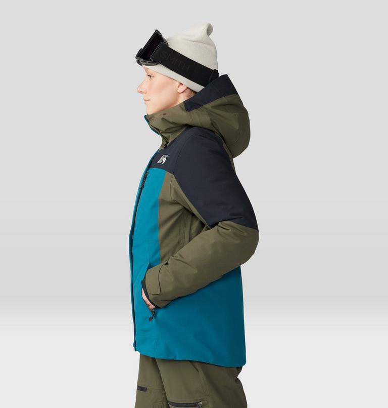 Manteau Powder Maven Femme, Color: Jack Pine, image 3
