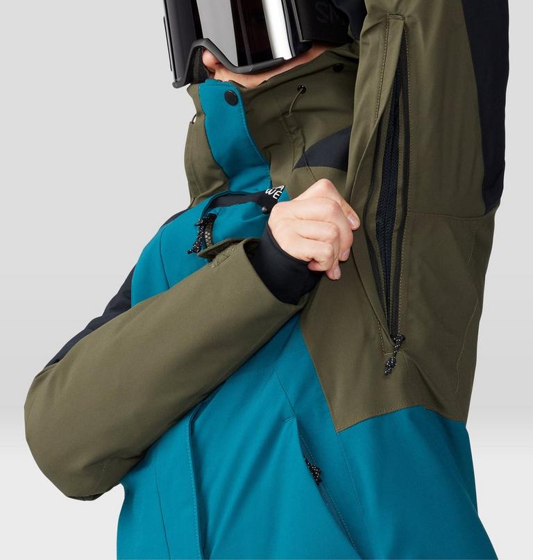 Manteau Powder Maven Femme, Color: Jack Pine, image 7
