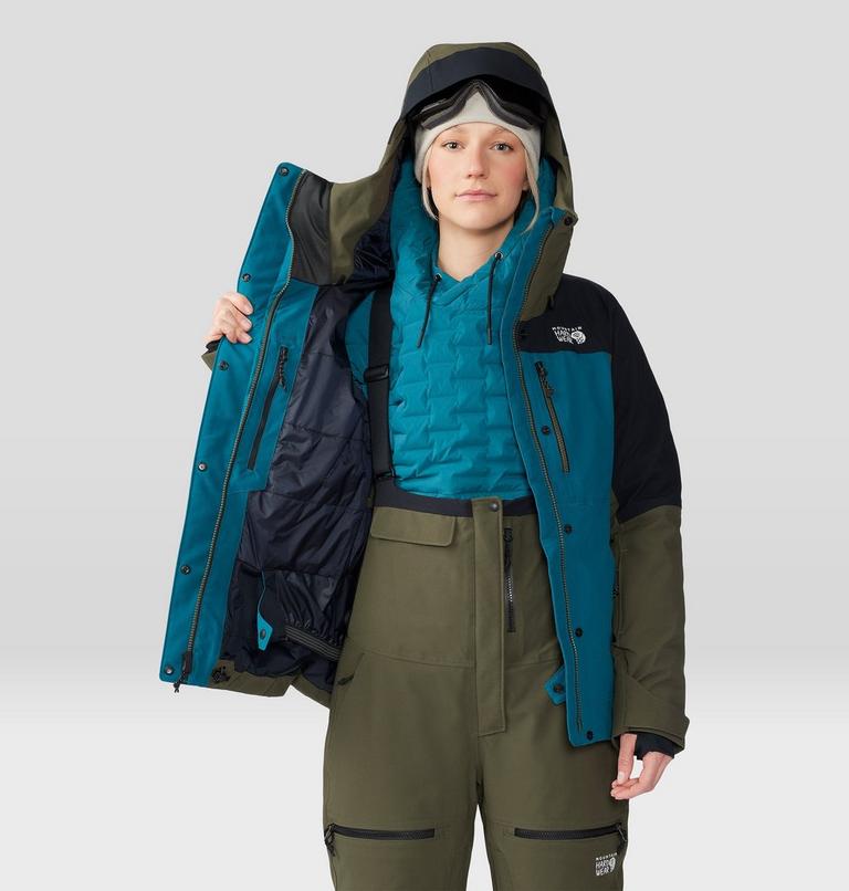 Manteau Powder Maven Femme, Color: Jack Pine, image 10