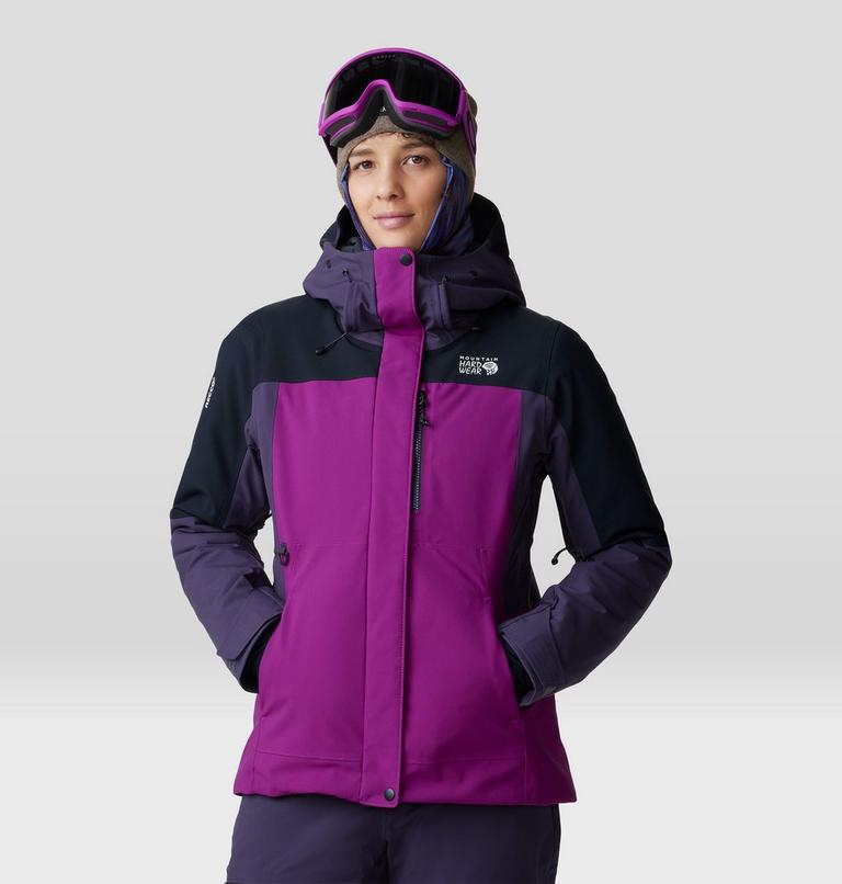 Women's Powder Maven Jacket, Color: Berry Glow, image 12