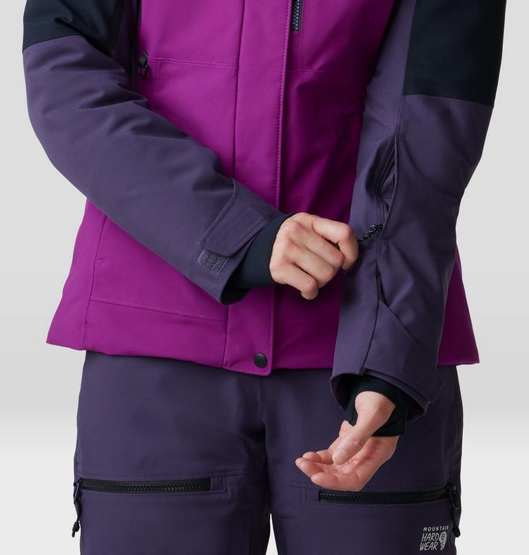 Women's Powder Maven Jacket, Color: Berry Glow, image 8