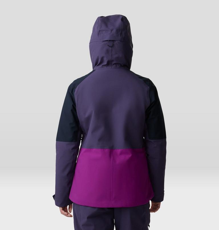 Women's Powder Maven Jacket, Color: Berry Glow, image 2