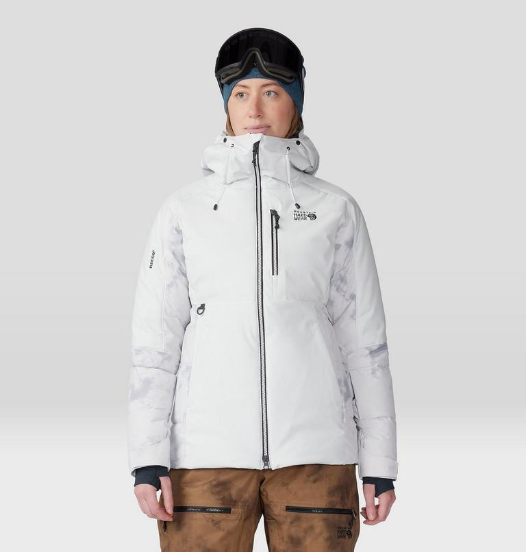 Doudoune Powder Maven Femme, Color: MHW White Ice Dye Print, image 1