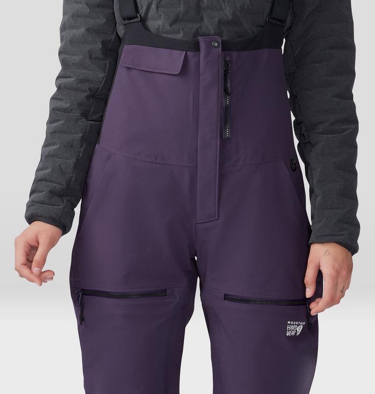 Women's Powder Maven Bib, Color: Blurple, image 5