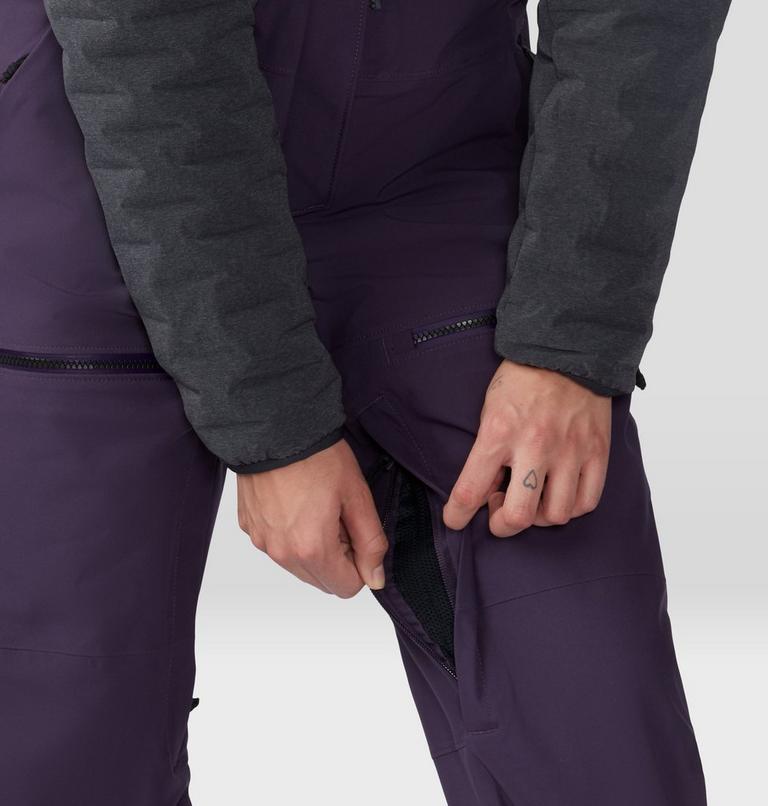 Women's Powder Maven Bib, Color: Blurple, image 7