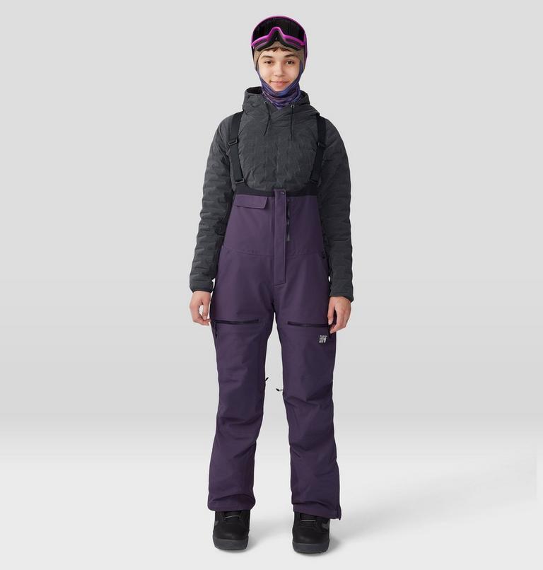 Women's Powder Maven Bib, Color: Blurple, image 9