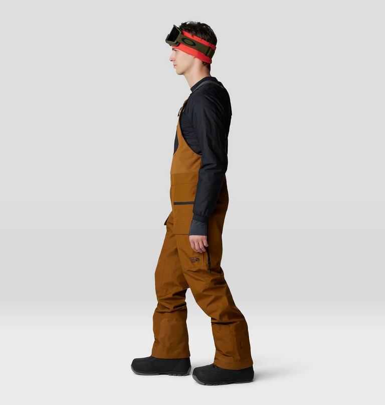 Men's Boundary Ridge GORE-TEX Bib, Color: Golden Brown, image 4