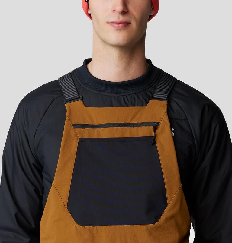 Men's Boundary Ridge GORE-TEX Bib, Color: Golden Brown, image 5