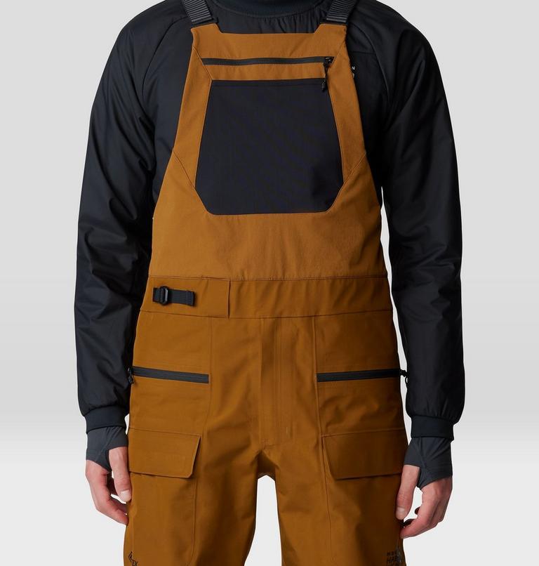 Men's Boundary Ridge GORE-TEX Bib, Color: Golden Brown, image 6