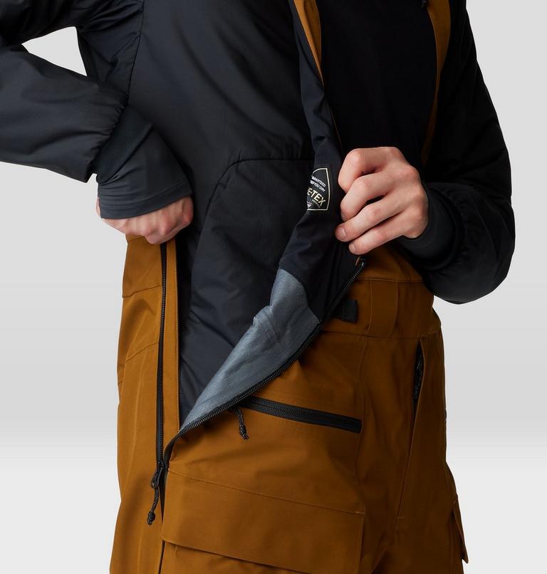 Men's Boundary Ridge GORE-TEX Bib, Color: Golden Brown, image 8