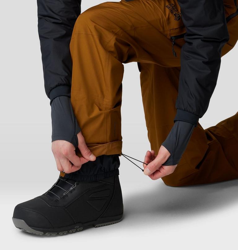 Men's Boundary Ridge GORE-TEX Bib, Color: Golden Brown, image 9