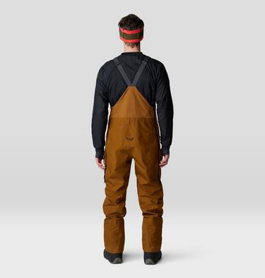 Men's Boundary Ridge GORE-TEX Bib, Color: Golden Brown, image 3