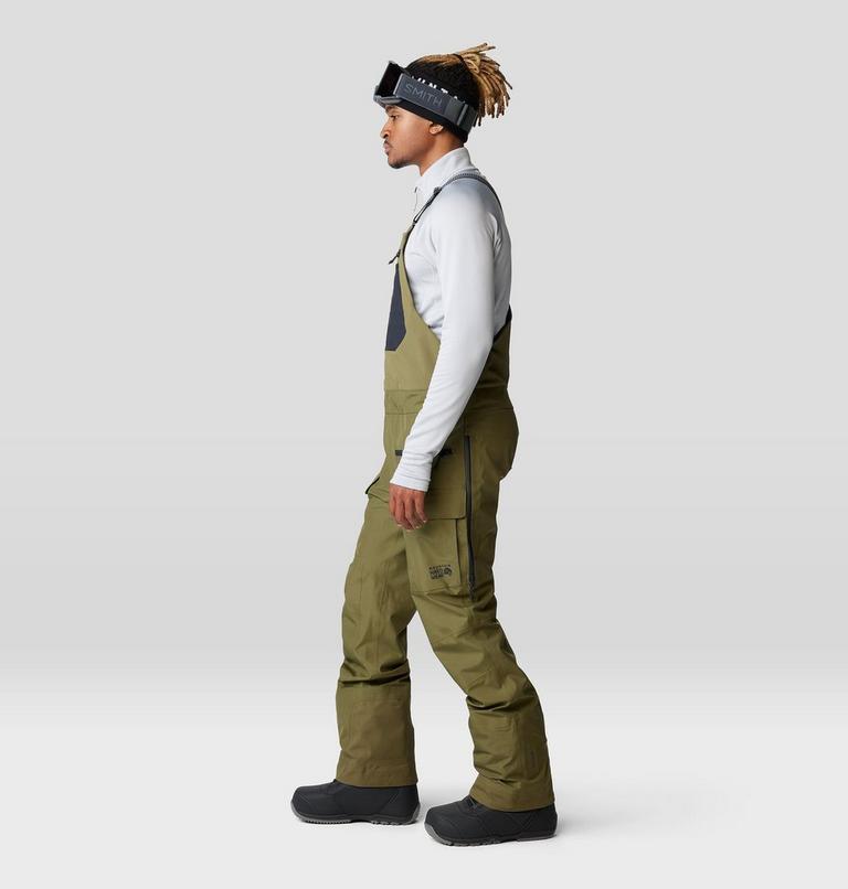 Men's Boundary Ridge GORE-TEX Bib, Color: Combat Green, image 4