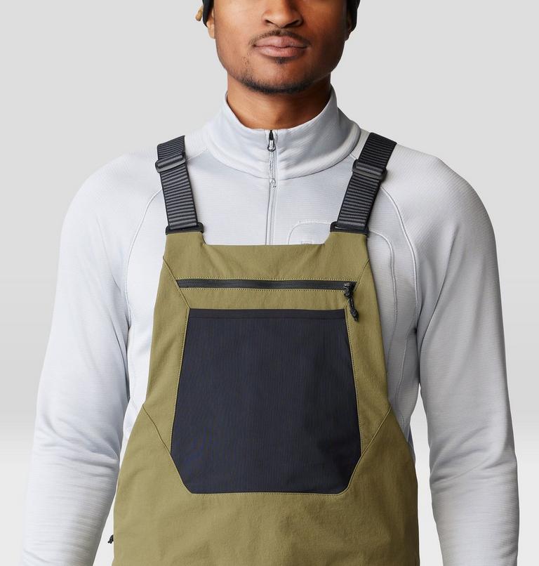 Men's Boundary Ridge GORE-TEX Bib, Color: Combat Green, image 5