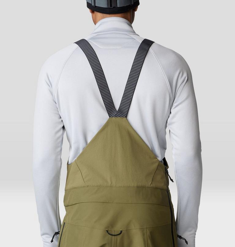 Men's Boundary Ridge GORE-TEX Bib, Color: Combat Green, image 6