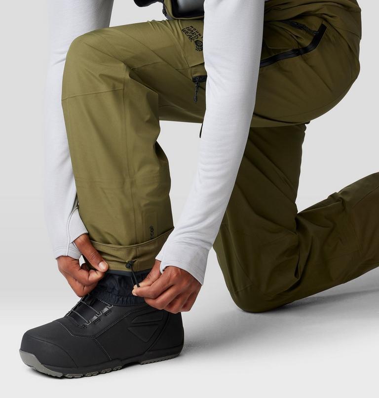 Men's Boundary Ridge GORE-TEX Bib, Color: Combat Green, image 10