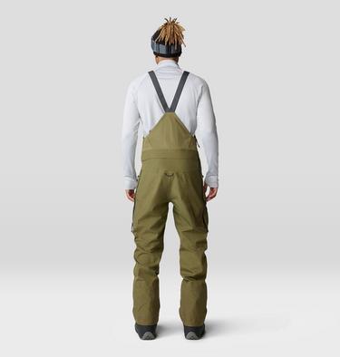 Men's Boundary Ridge GORE-TEX Bib, Color: Combat Green, image 7