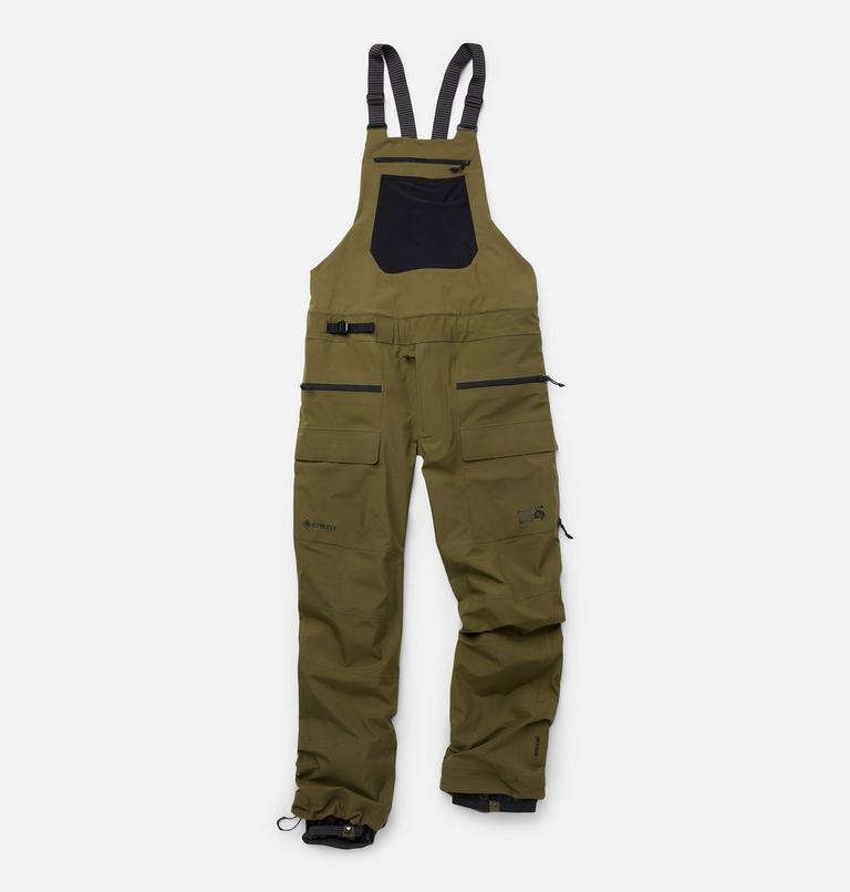 Men's Boundary Ridge GORE-TEX Bib, Color: Combat Green, image 2