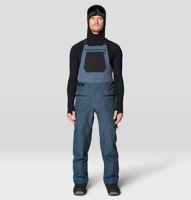 Men's Boundary Ridge GORE-TEX Bib, Color: Moon Blue, image 1