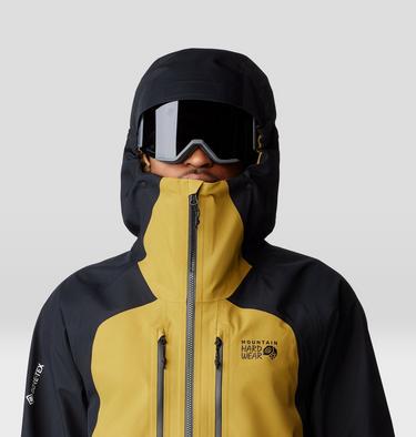 Men's Boundary Ridge GORE-TEX Jacket, Color: Dark Bolt, Black, image 8