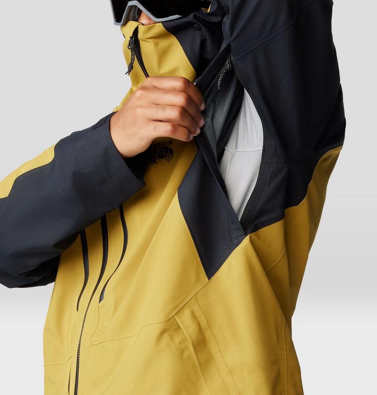 Men's Boundary Ridge GORE-TEX Jacket, Color: Dark Bolt, Black, image 9