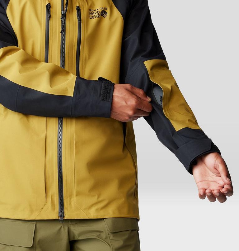 Men's Boundary Ridge GORE-TEX Jacket, Color: Dark Bolt, Black, image 10