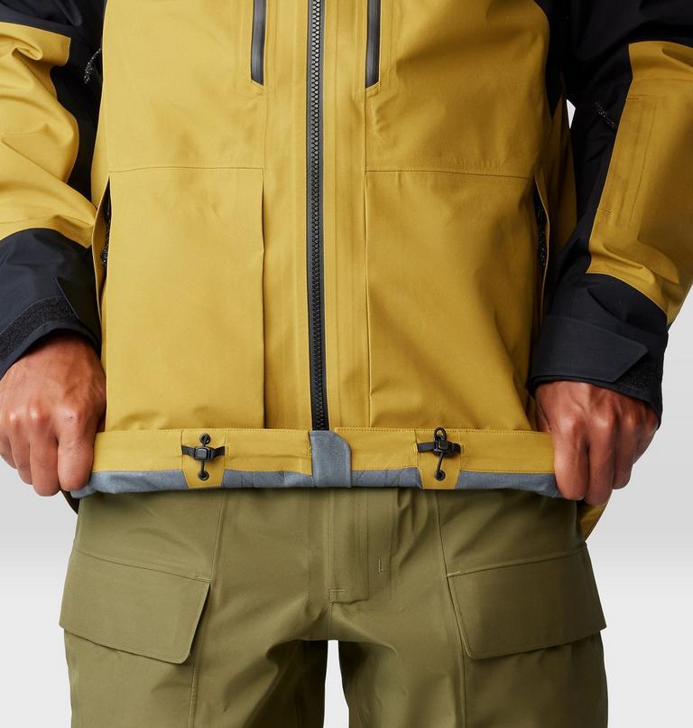 Men's Boundary Ridge GORE-TEX Jacket, Color: Dark Bolt, Black, image 11