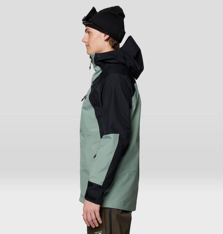 Men's Boundary Ridge GORE-TEX Jacket, Color: Wet Stone, Black, image 5
