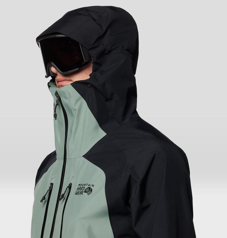 Men's Boundary Ridge GORE-TEX Jacket, Color: Wet Stone, Black, image 10