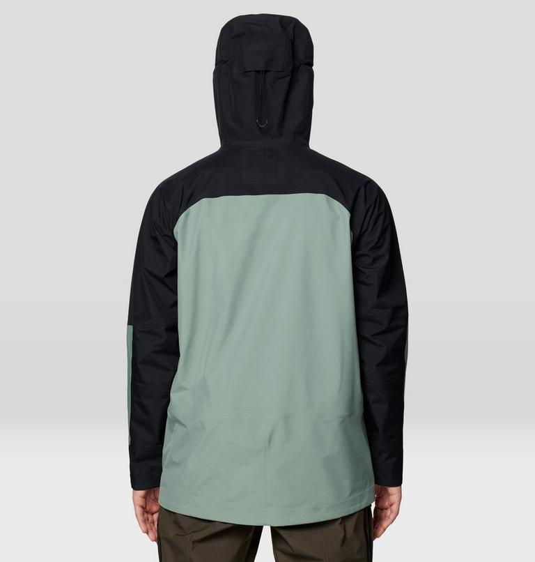 Men's Boundary Ridge GORE-TEX Jacket, Color: Wet Stone, Black, image 4