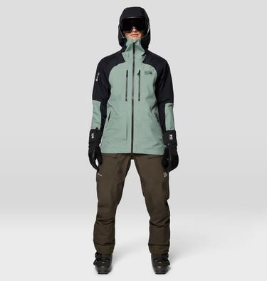 Men's Boundary Ridge GORE-TEX Jacket, Color: Wet Stone, Black, image 10