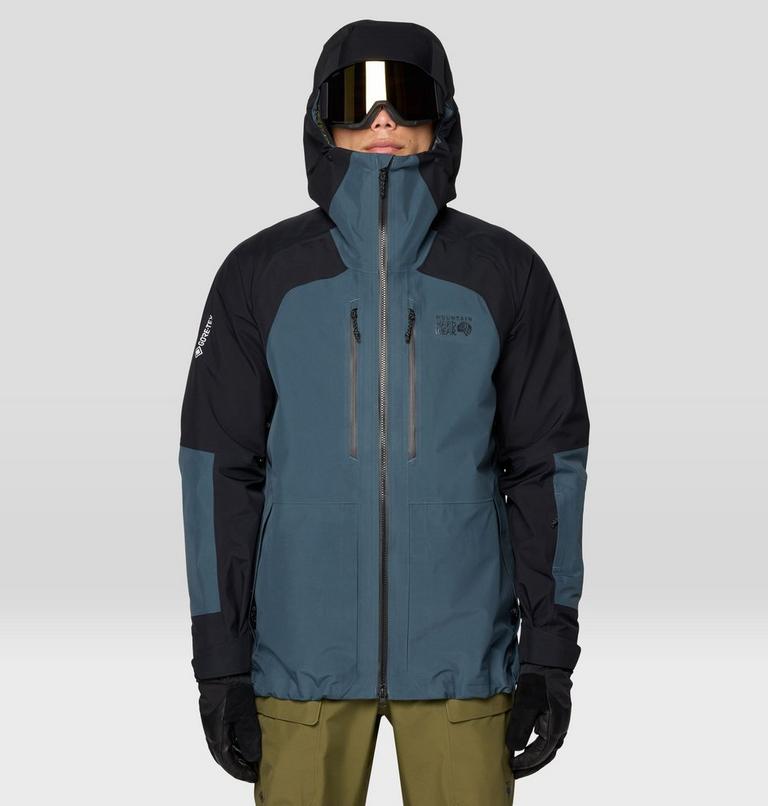 Men's Boundary Ridge GORE-TEX Jacket, Color: Moon Blue, Black, image 6