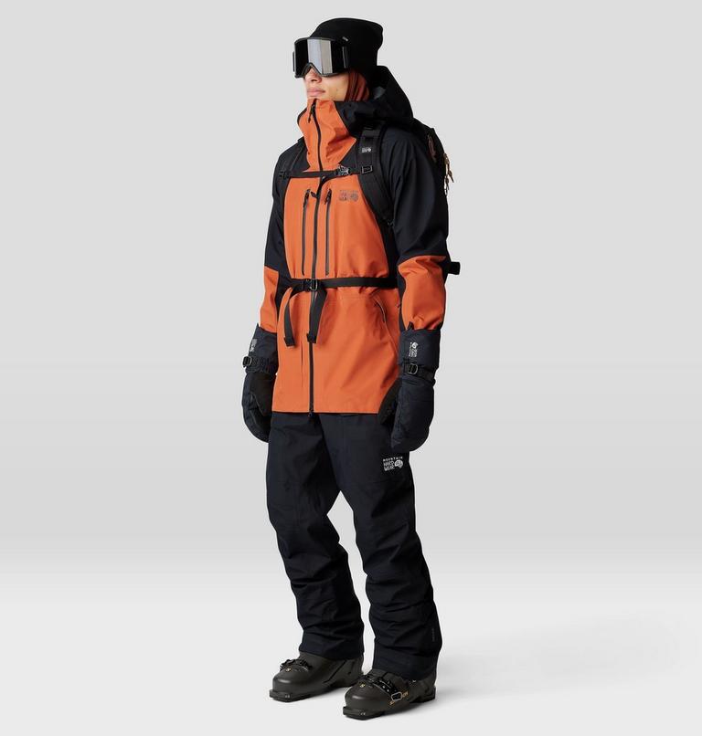 Men's Boundary Ridge GORE-TEX Jacket, Color: Raw Carnelian, Black, image 13