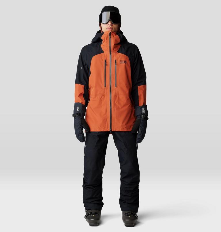 Men's Boundary Ridge GORE-TEX Jacket, Color: Raw Carnelian, Black, image 16