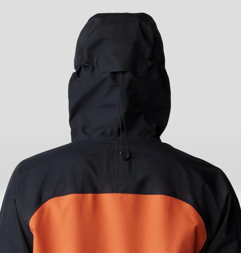Men's Boundary Ridge GORE-TEX Jacket, Color: Raw Carnelian, Black, image 6