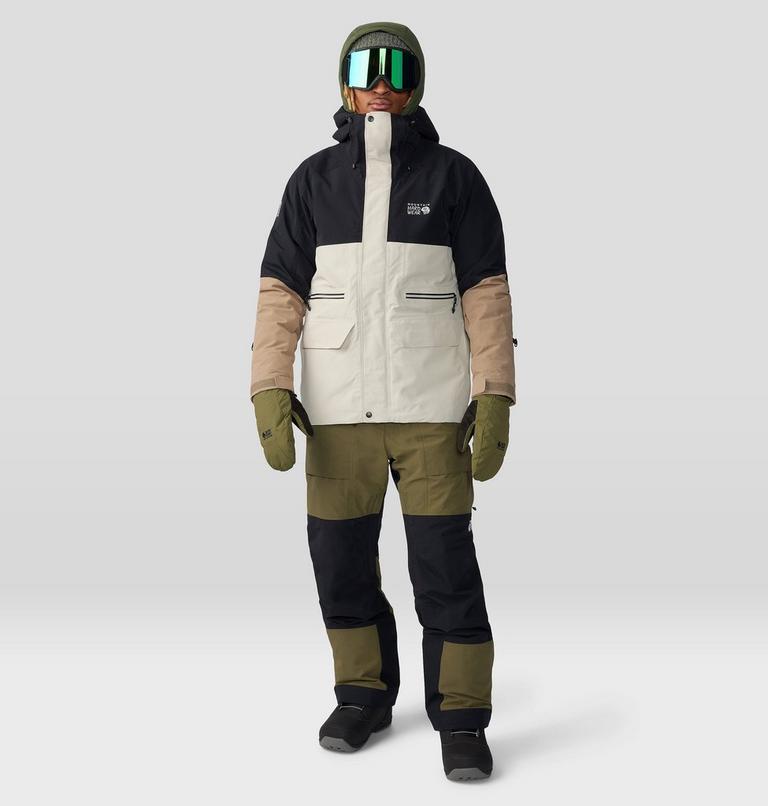 Men's First Tracks Jacket, Color: Sandblast, Traildust, image 16