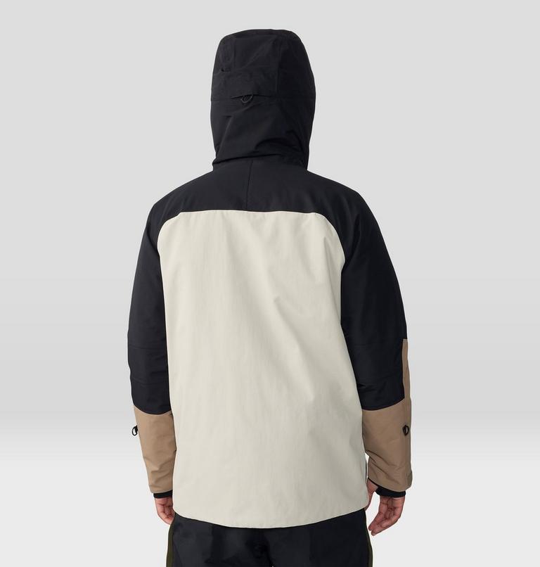 Men's First Tracks Jacket, Color: Sandblast, Traildust, image 2