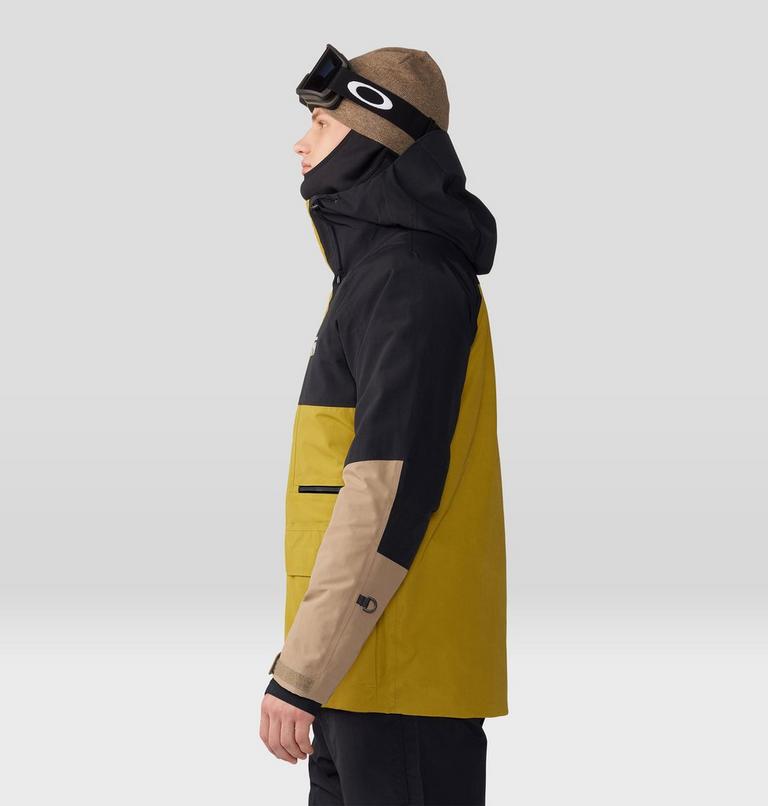 Manteau First Tracks Homme, Color: Dark Bolt, Trail Dust, image 3