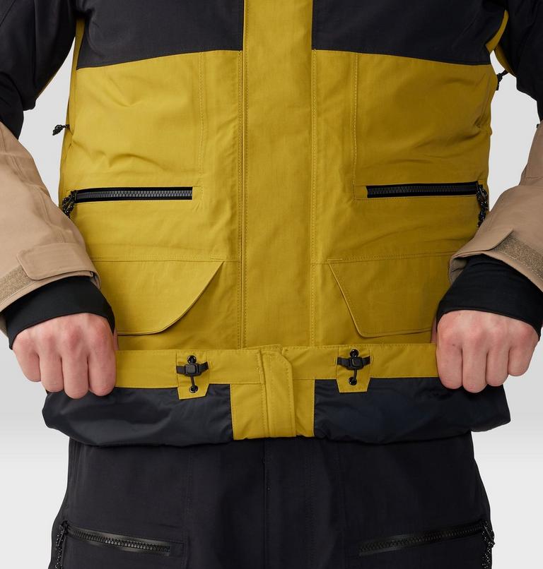 Manteau First Tracks Homme, Color: Dark Bolt, Trail Dust, image 10