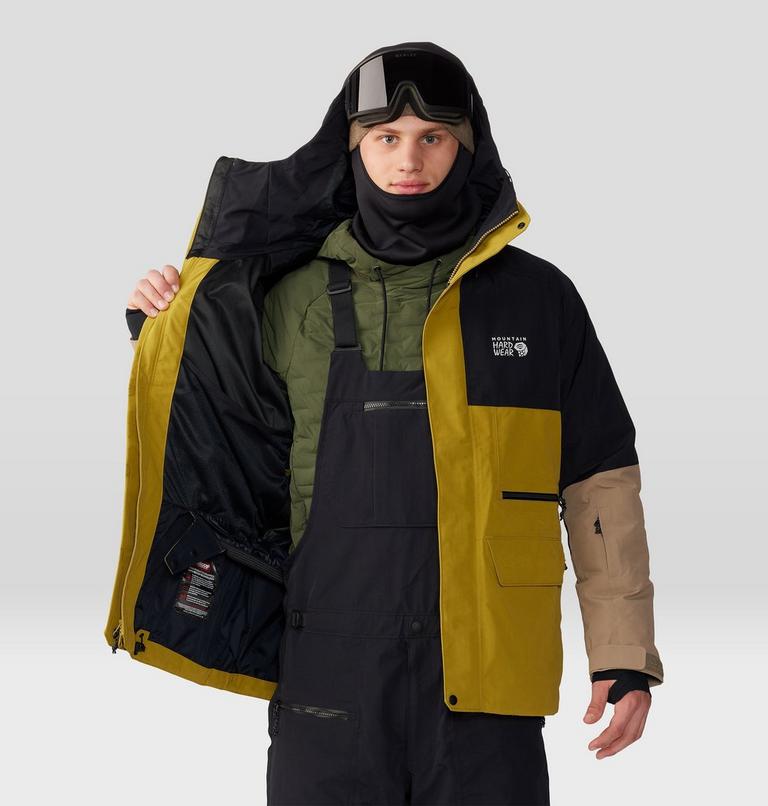 Manteau First Tracks Homme, Color: Dark Bolt, Trail Dust, image 11