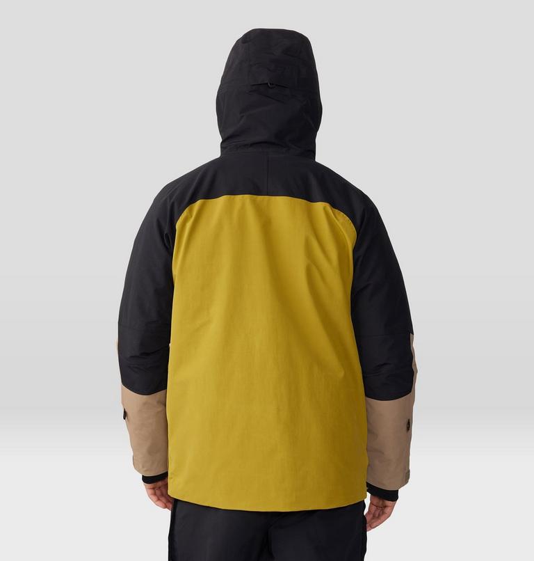 Manteau First Tracks Homme, Color: Dark Bolt, Trail Dust, image 2