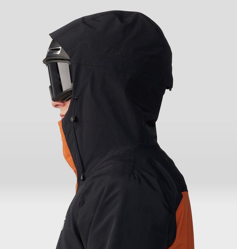 Men's First Tracks Jacket, Color: Raw Carnelian, Iron Oxide, image 5