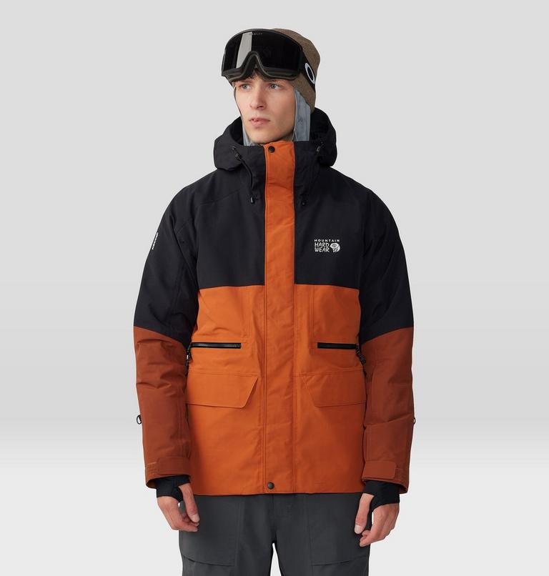 Men's First Tracks Jacket, Color: Raw Carnelian, Iron Oxide, image 1