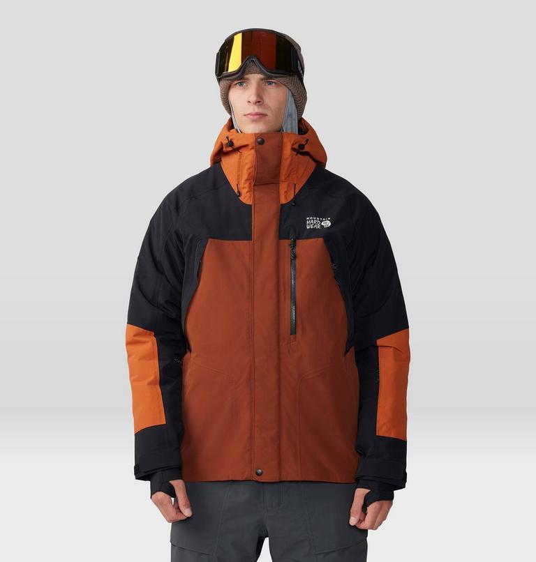 Men's First Tracks Insulated Jacket, Color: Iron Oxide, Raw Carnilian, image 13