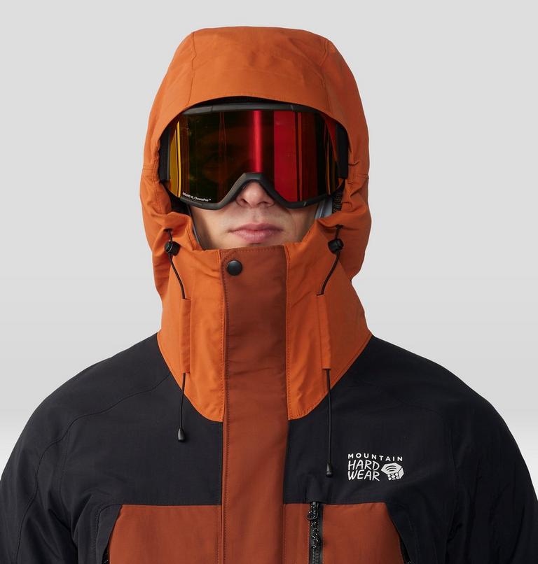 Men's First Tracks Insulated Jacket, Color: Iron Oxide, Raw Carnilian, image 4