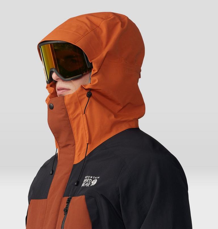Men's First Tracks Insulated Jacket, Color: Iron Oxide, Raw Carnilian, image 6